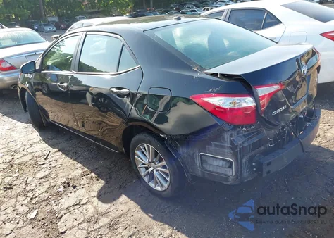 2015 Toyota Corolla Le Plus из США, поврежденный, VIN 2T1BURHE4FC258702